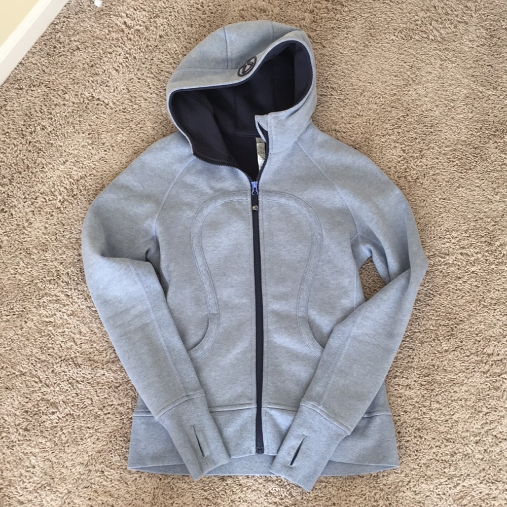 LuluLemon blue Scuba Hoodie